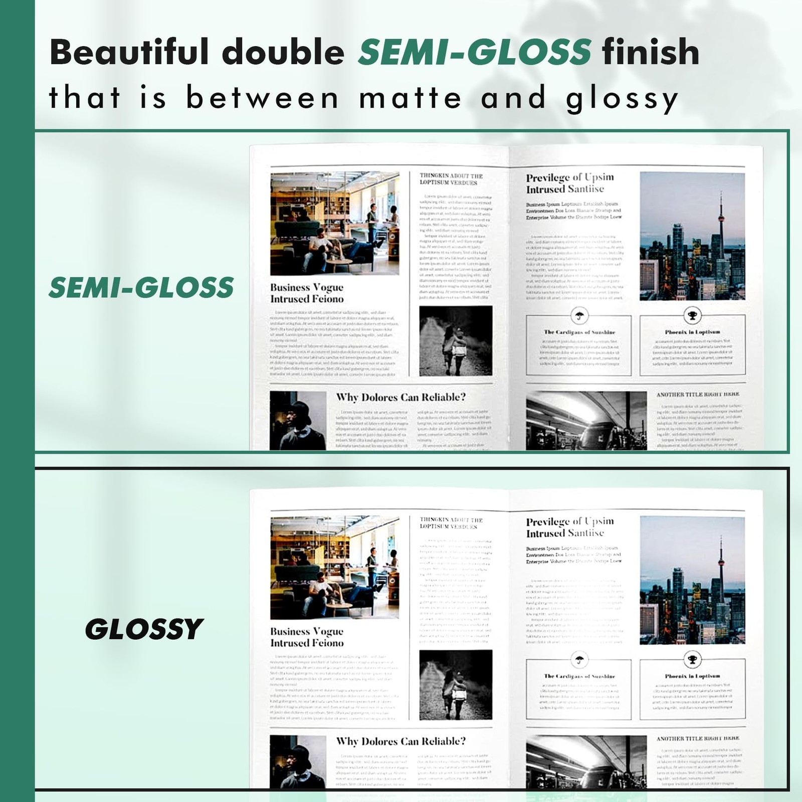 100 Sheets Koala Double Sided SemiGloss Photo Paper 8.5×14 Inch Legal 48LB