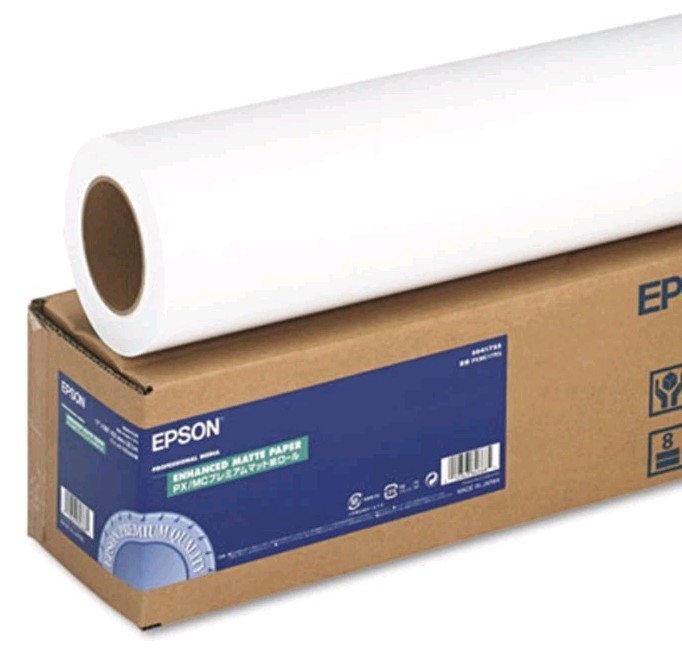 Epson Professional Media Enhanced Matte Paper 44” x 100’ Roll S041597