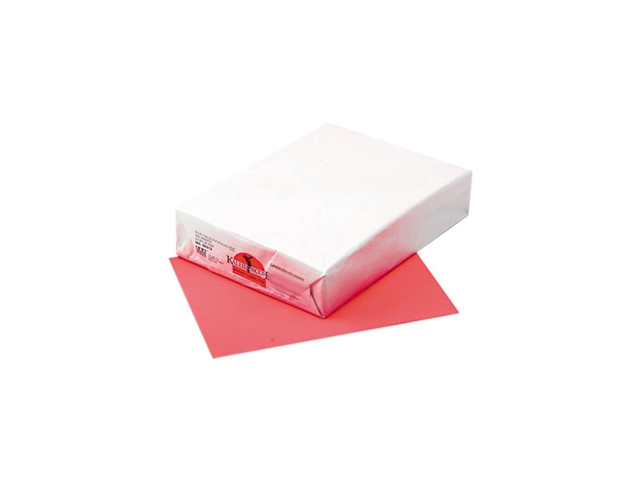 Pacon 102212 Kaleidoscope Multipurpose Colored Paper, 24lb, 8-1/2 x 11, Coral Re