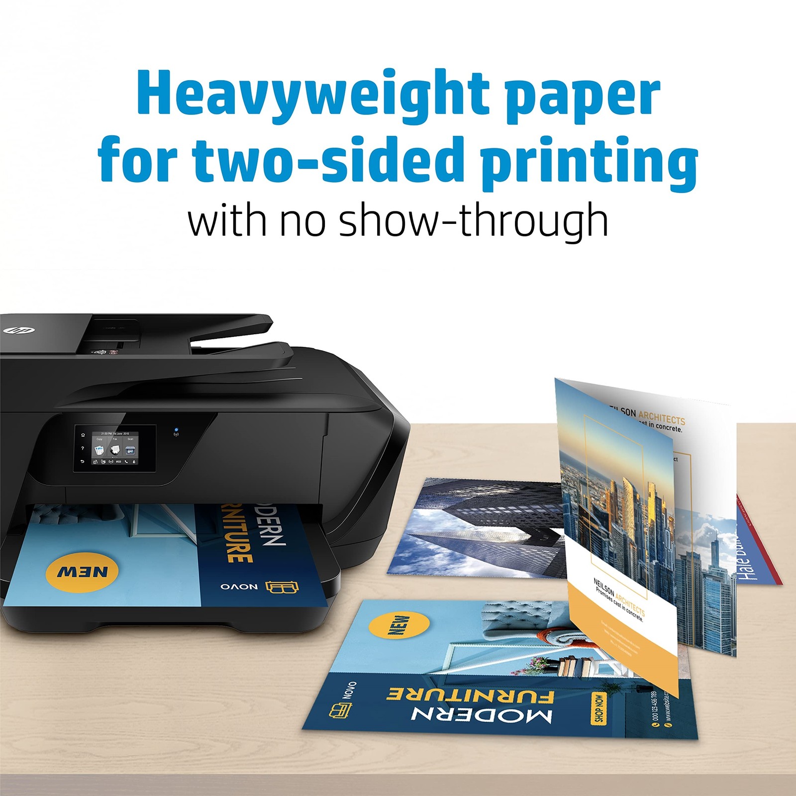 HP Inkjet Print Brochure Paper Ledger/Tabloid 11″ x 17″ Glossy White CG932A