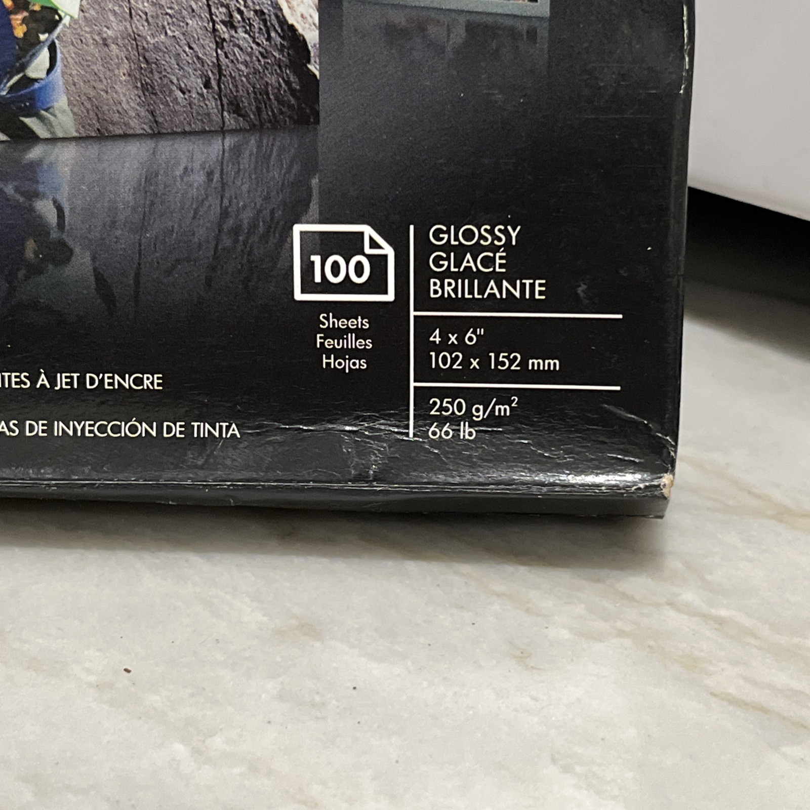 HP Advanced Photo Glossy Q6638A Paper 100 Sheets 4″x6″ 66lb All InkJet Printers