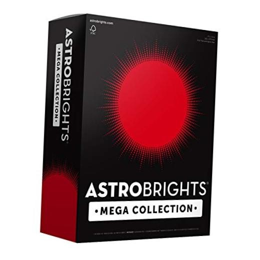 Mega Collection, Colored Ultra Red, 625 Sheets, 24 625 Count (Pack of 1) Paper