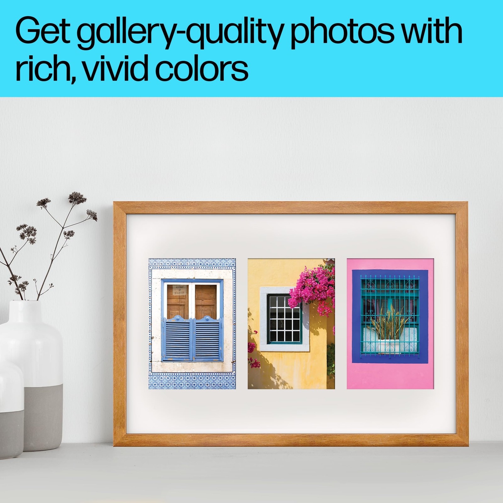 HP Premium Plus Photo Paper For Inkjet 4″ x 6″ 80 lb Soft Gloss White CR666A