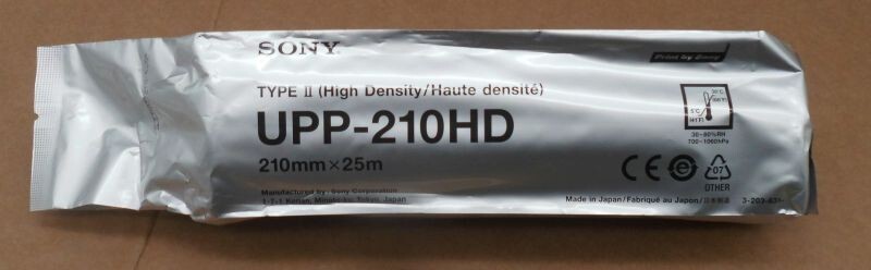 Sony UPP-210HD Thermal Transfer Paper White for UP960 970AD 980 990AD