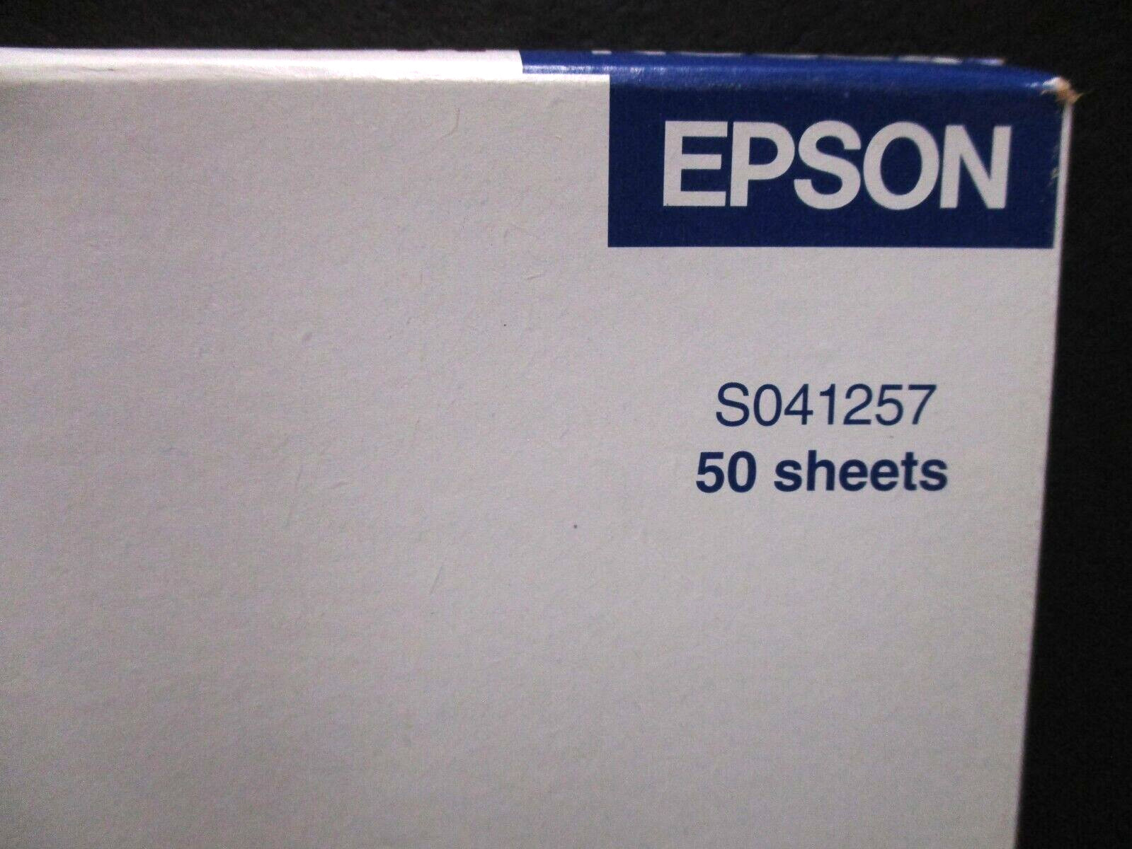 Epson Matte Paper 8 1/2×11″ ink Jet Paper 2 boxes S041257 & S041062 new old stoc