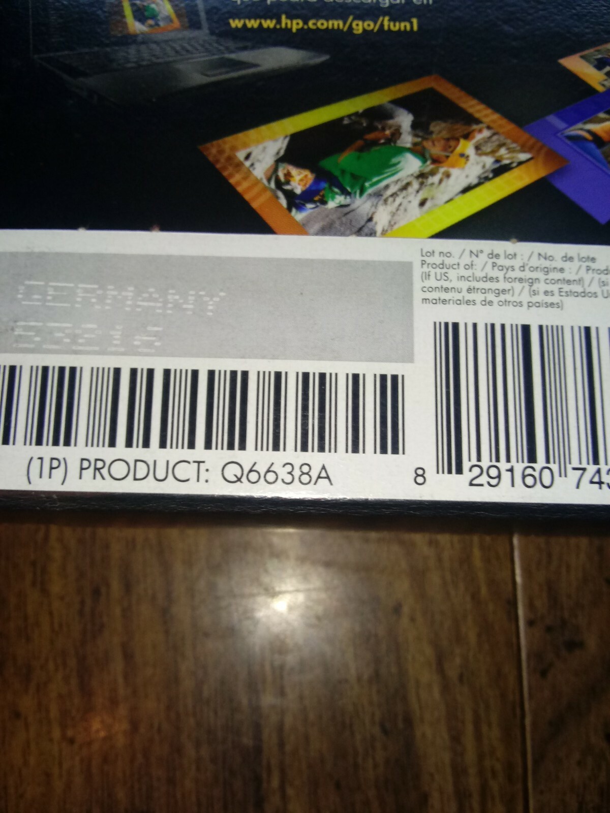Brand New Hp Advanced Photo Paper 100 Glossy Glace Q6638A – Sealed 100ct Sheets