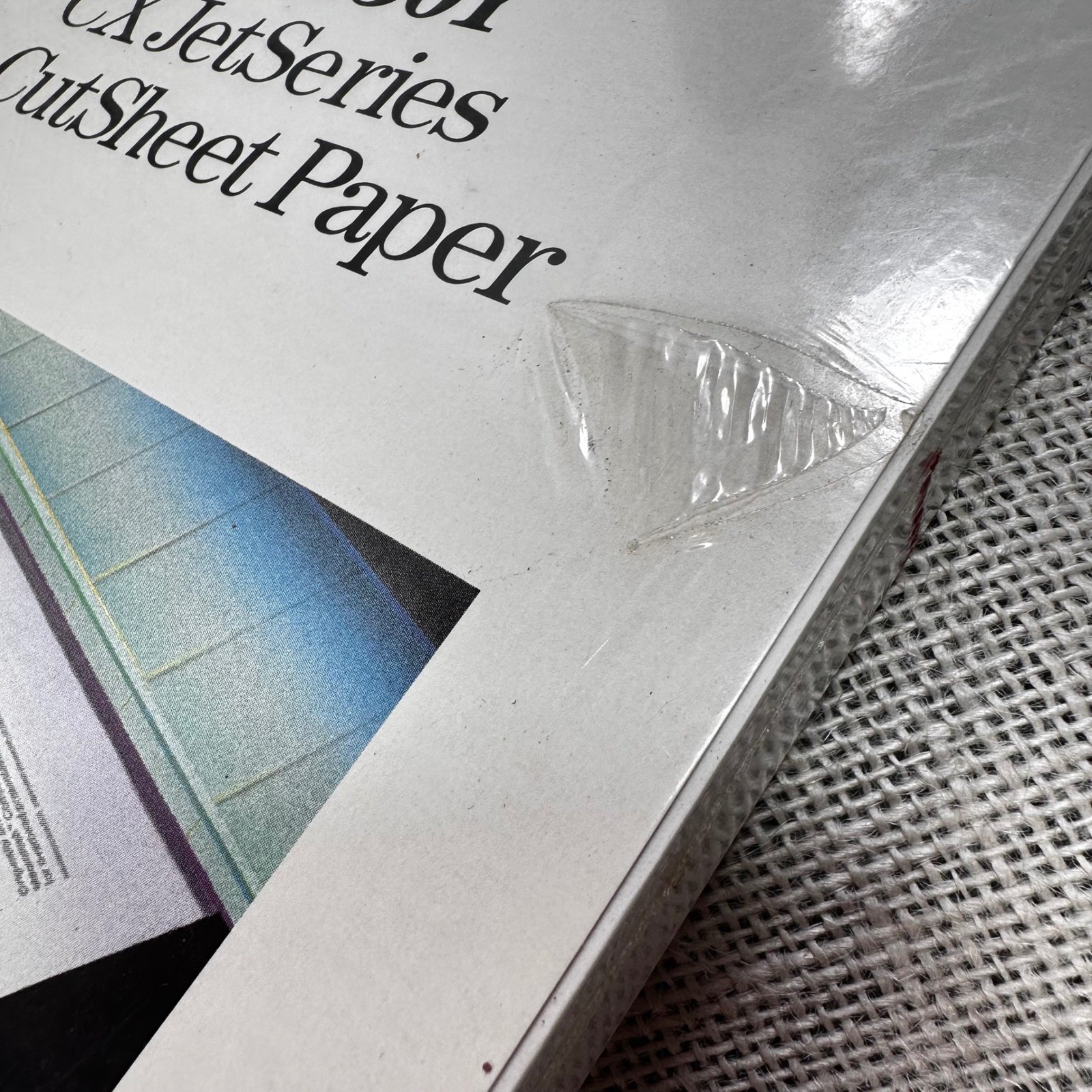 Vintage HP 51630Y CX JetSeries CutSheet Paper 200 Sheets 8.5×11 NOS Sealed