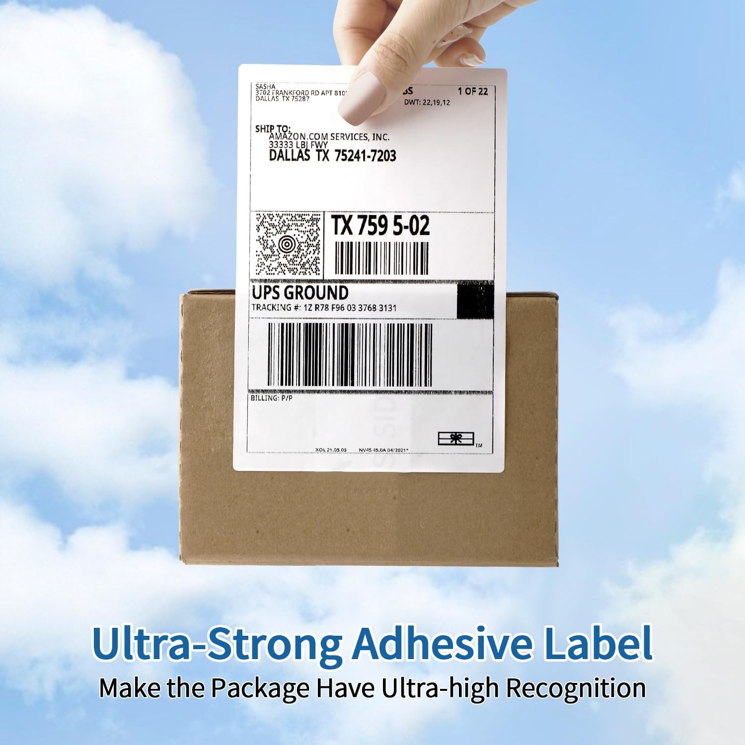 5 Rolls Self Adhesive Thermal Paper for Mini Bluetooth Pocket Printer 57×30 mm