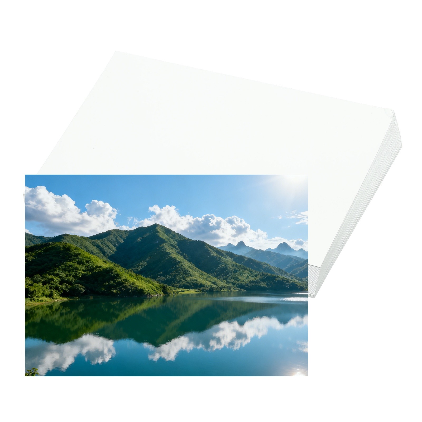 7″x5″ Glossy Photo Paper, 50 Sheets Inkjet Photo Paper 200GSM for Printer