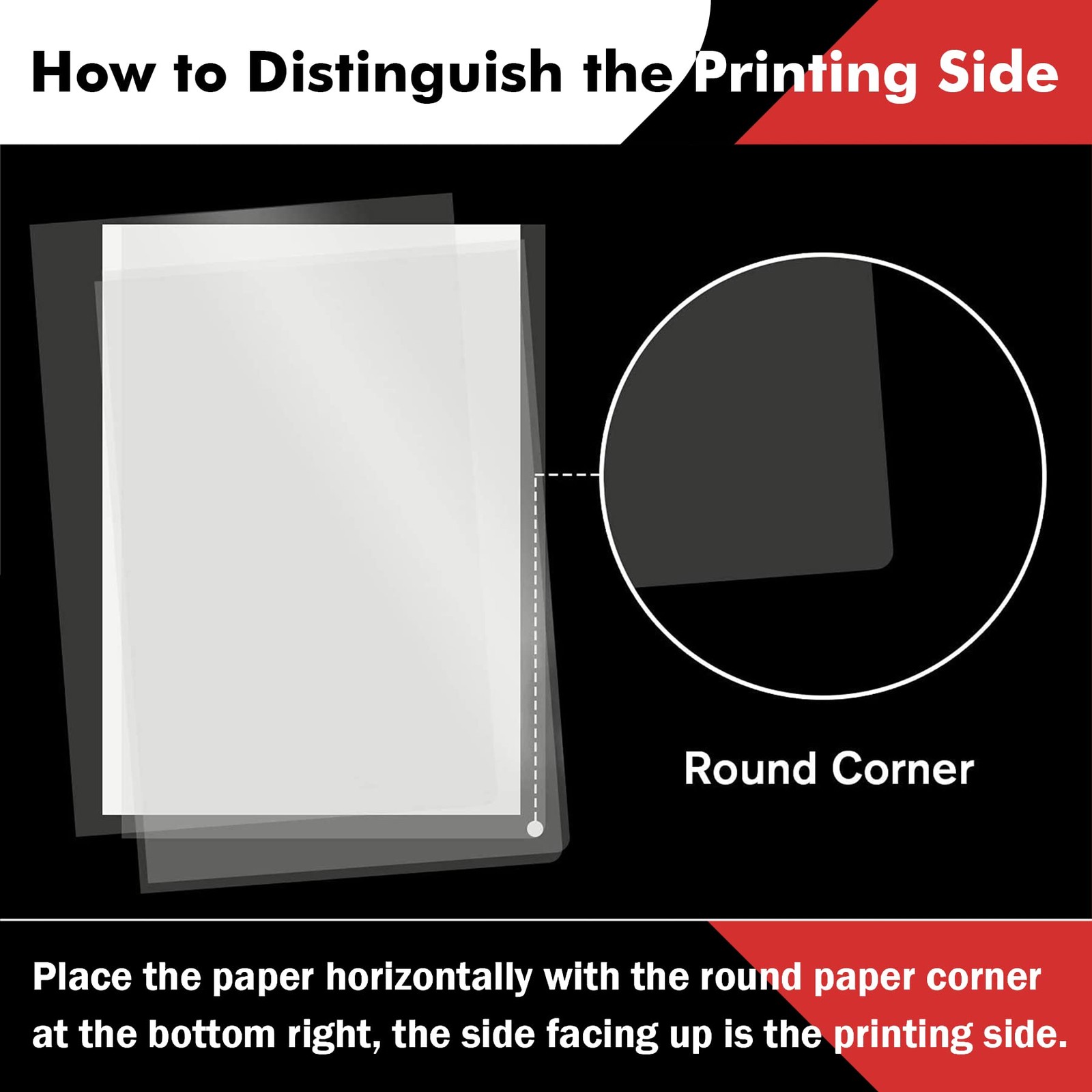 50 Sheets 8.5x11in 100% Clear Inkjet Transparency Film Paper for Crafting