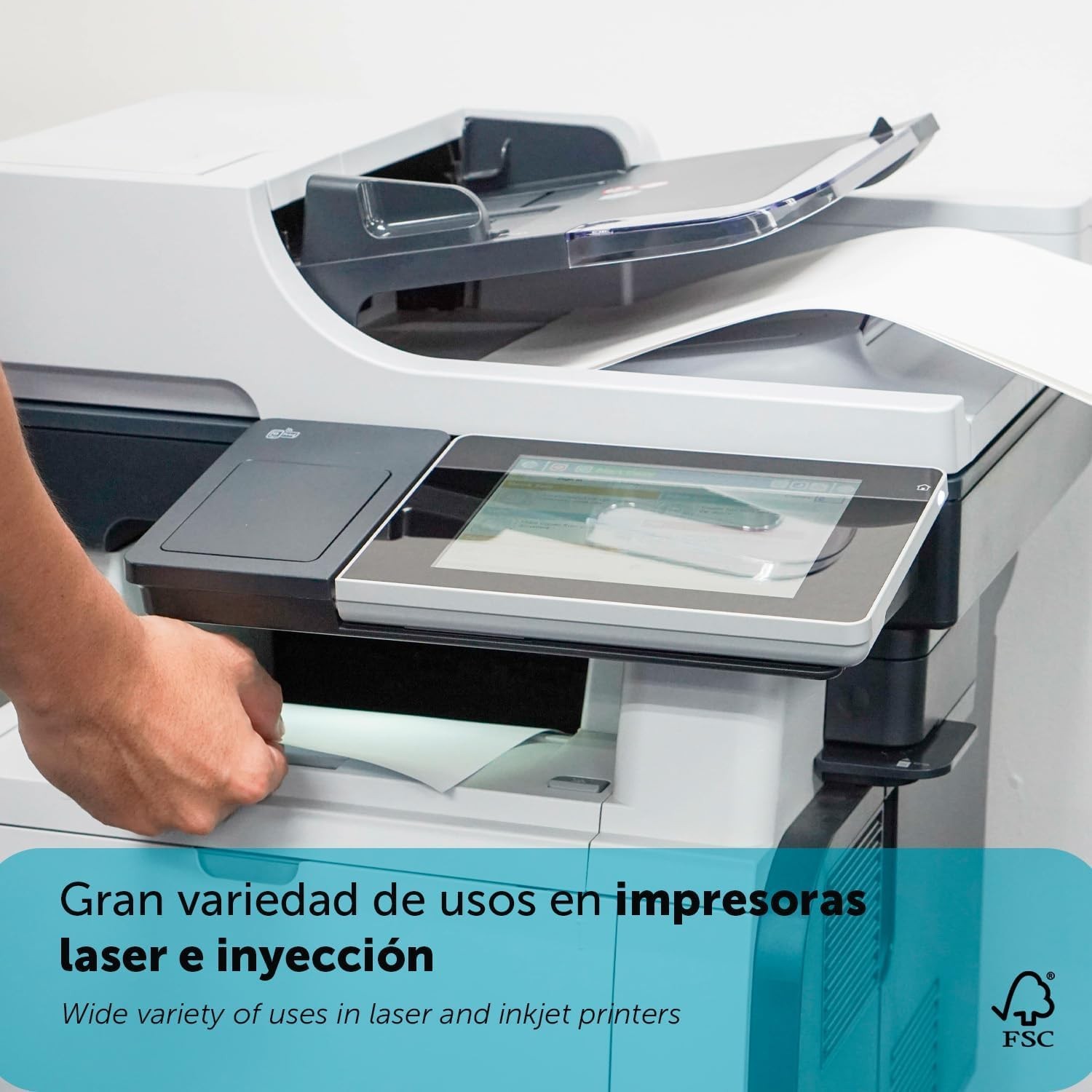 Folios A4, 250g, 100 Sheets, Multipurpose Paper, Printer, Laser and Inkjet Prints…