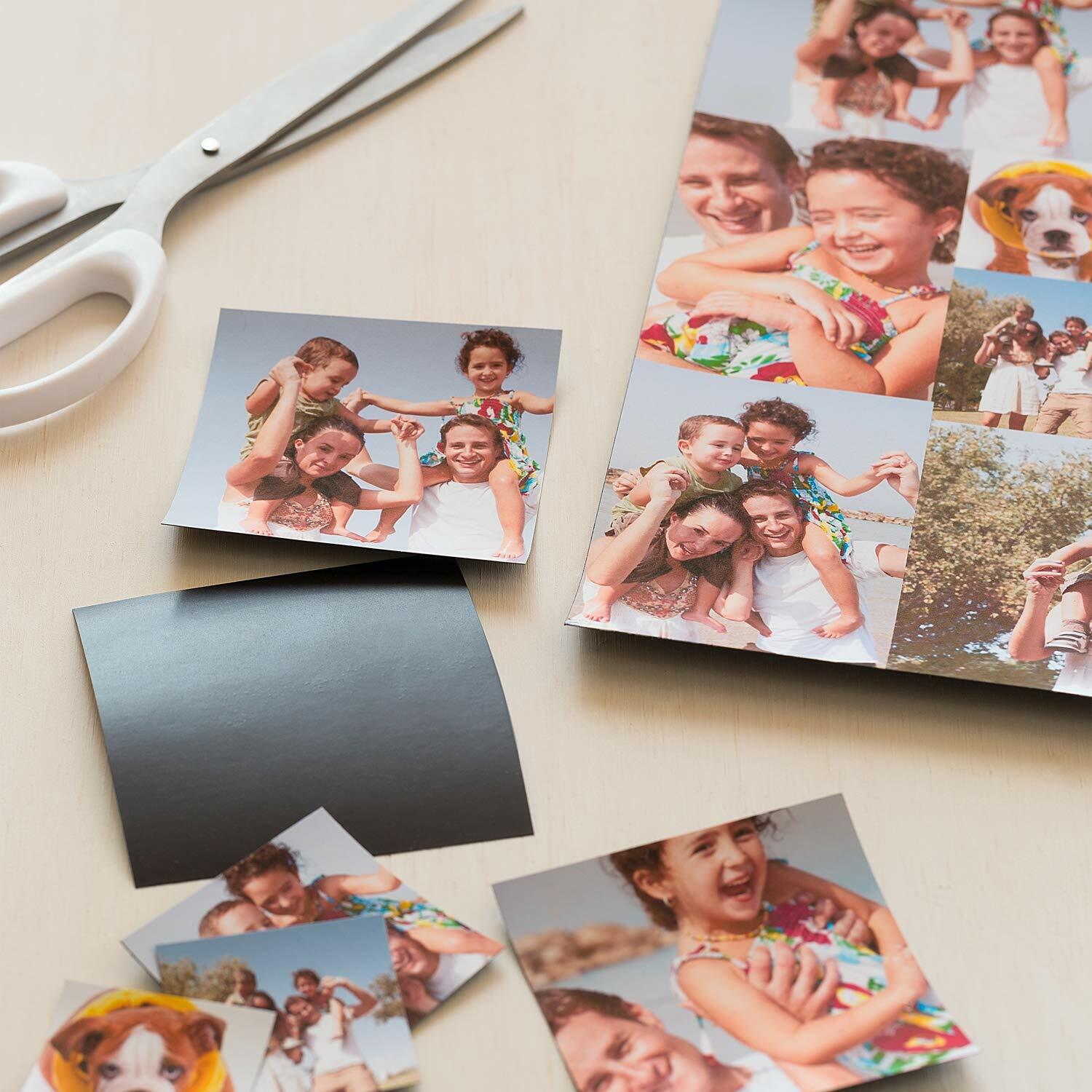 12 Printable Magnetic Sheets 8.5 x 11 Strong Flexible 12Mil Inkjet Laser Cricut