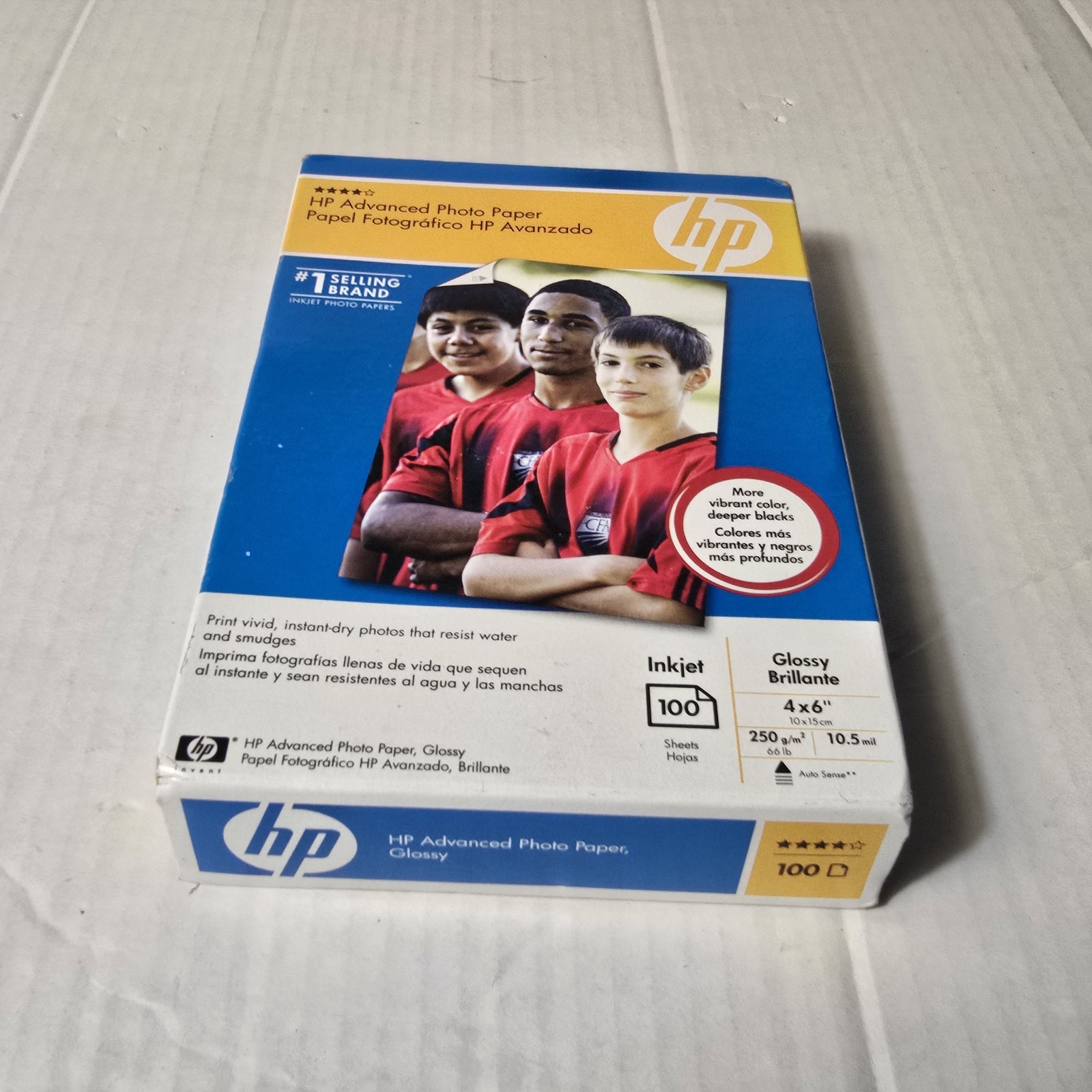 Hewlett Packard Q6638A 4 x 6 inch Glossy Printer Photo Paper – 100 Sheets