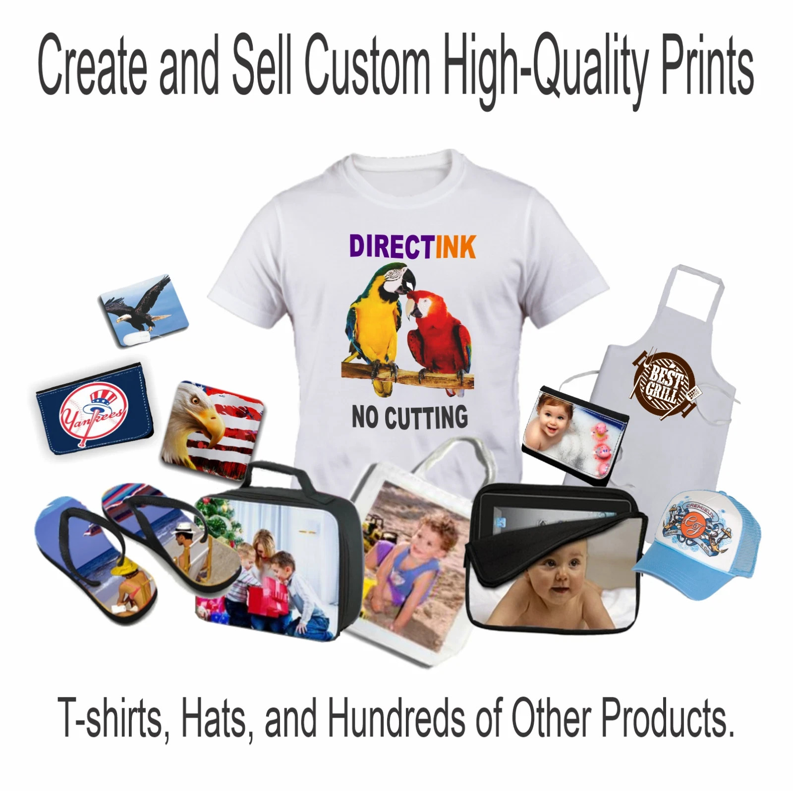 Epson Printer with DTF ink plus Heat Press 12″x15″ T-Shirt Maker Bundle