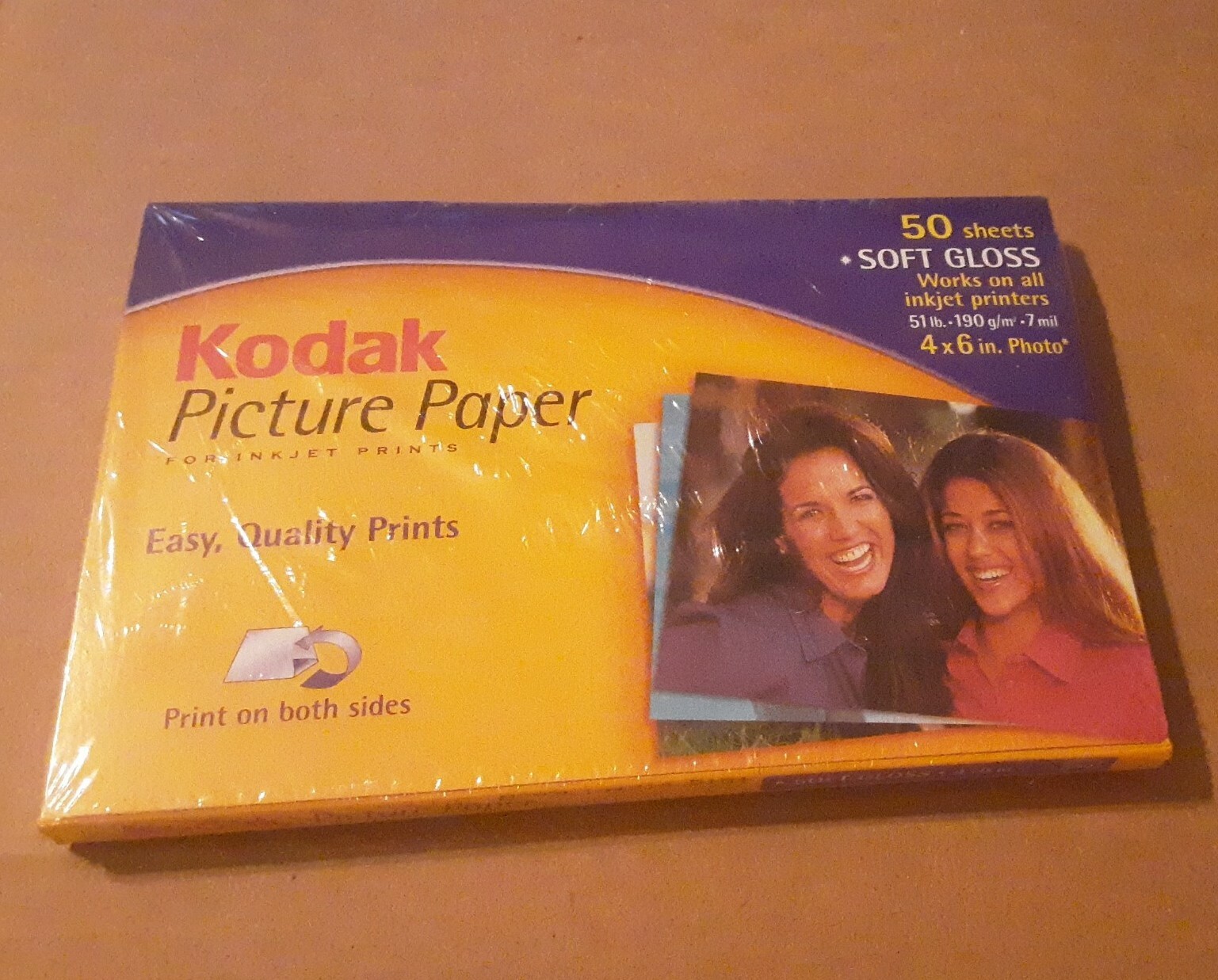Kodak Picture Paper Soft Gloss 50 Sheets 4×6 in. – NEW