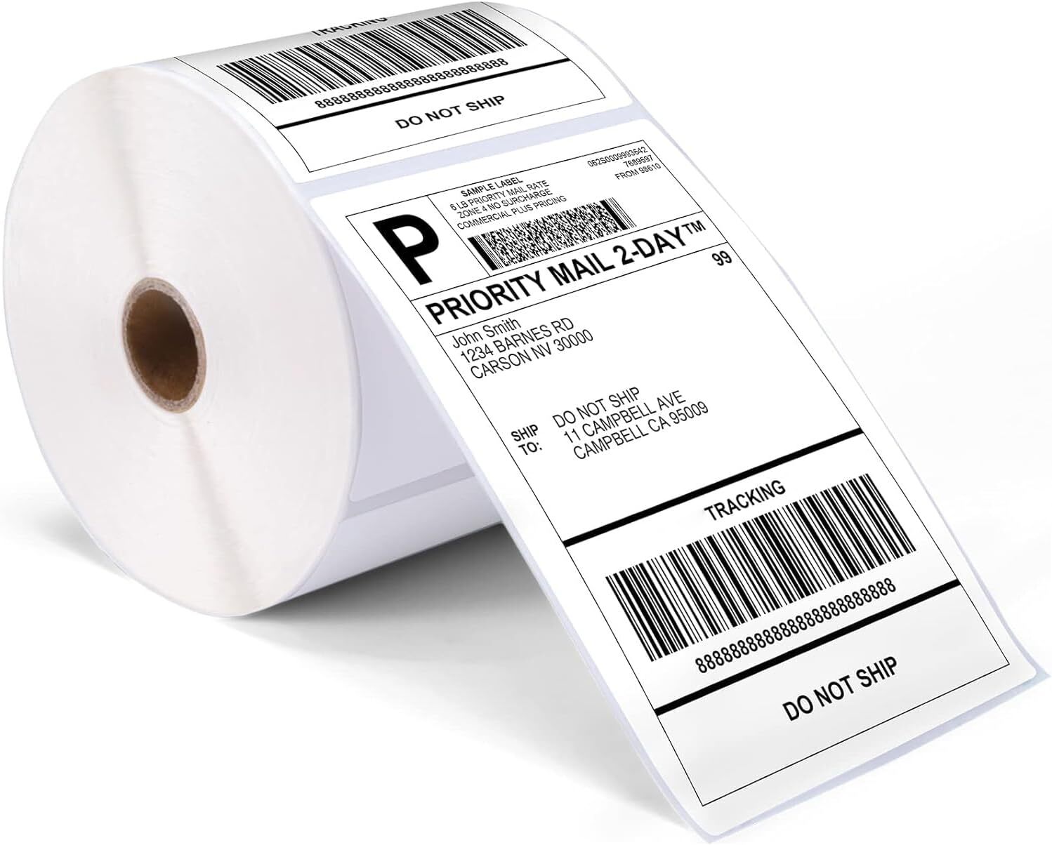Direct Thermal 4×6 Label 100x150mm Shipping Label Self Adhesive For USPS UPS