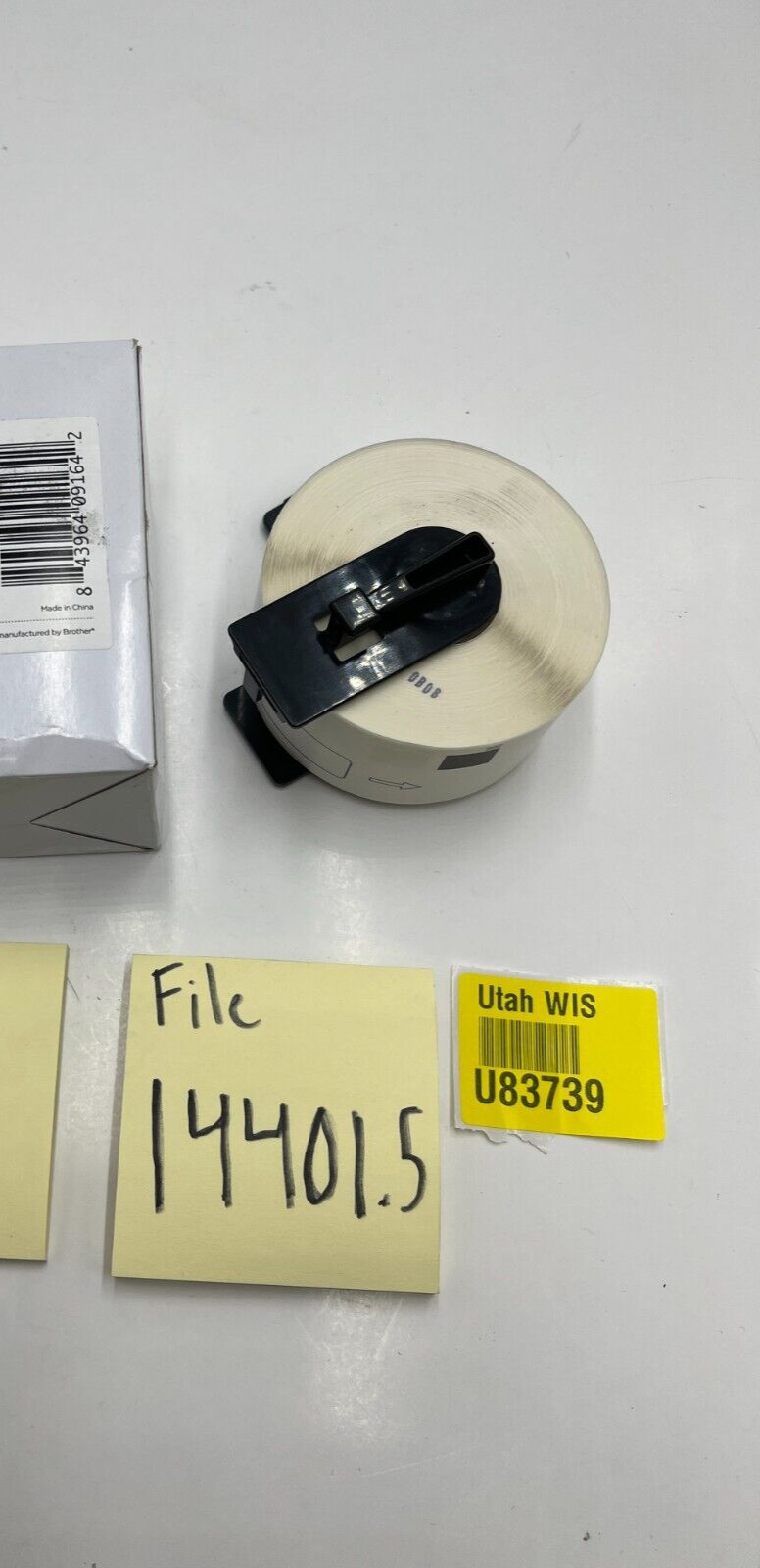 (QTY 15) LD Products Address Label DK-1208 1.4 in x 3.5 in for Brother QL-1050