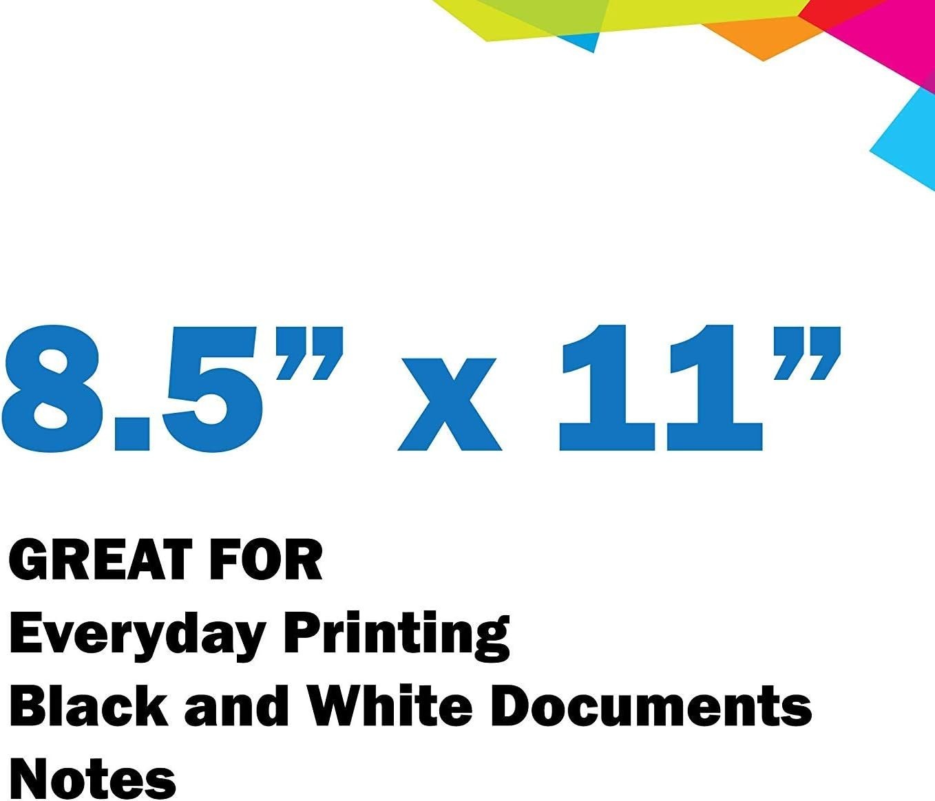 20 lb Copy Paper Ream – 500 Sheets, 8.5 x 11 – Reliable and Eco-Conscious Choice