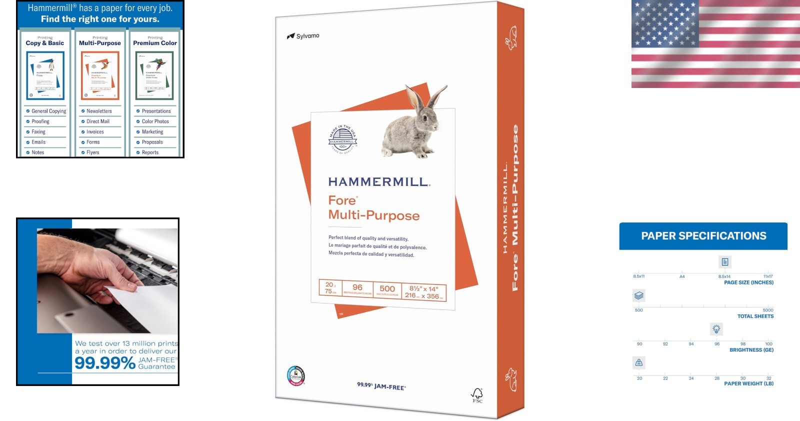 Colorlok Technology Copy Paper – 96 Bright, 8.5 x 14