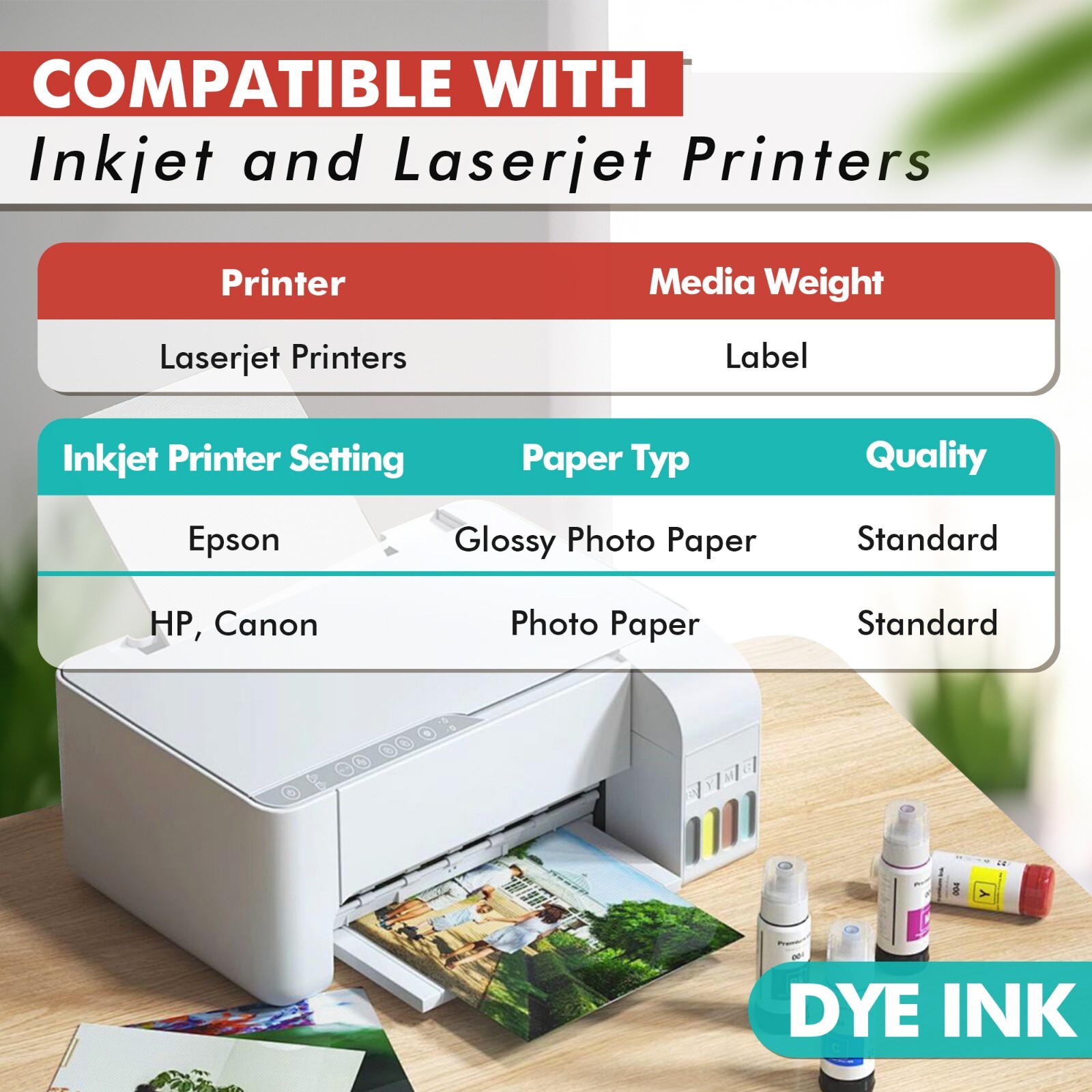 200 Koala 69lb Double Sided Photo Paper 8.5×11 Thick Woven Textured Inkjet Laser