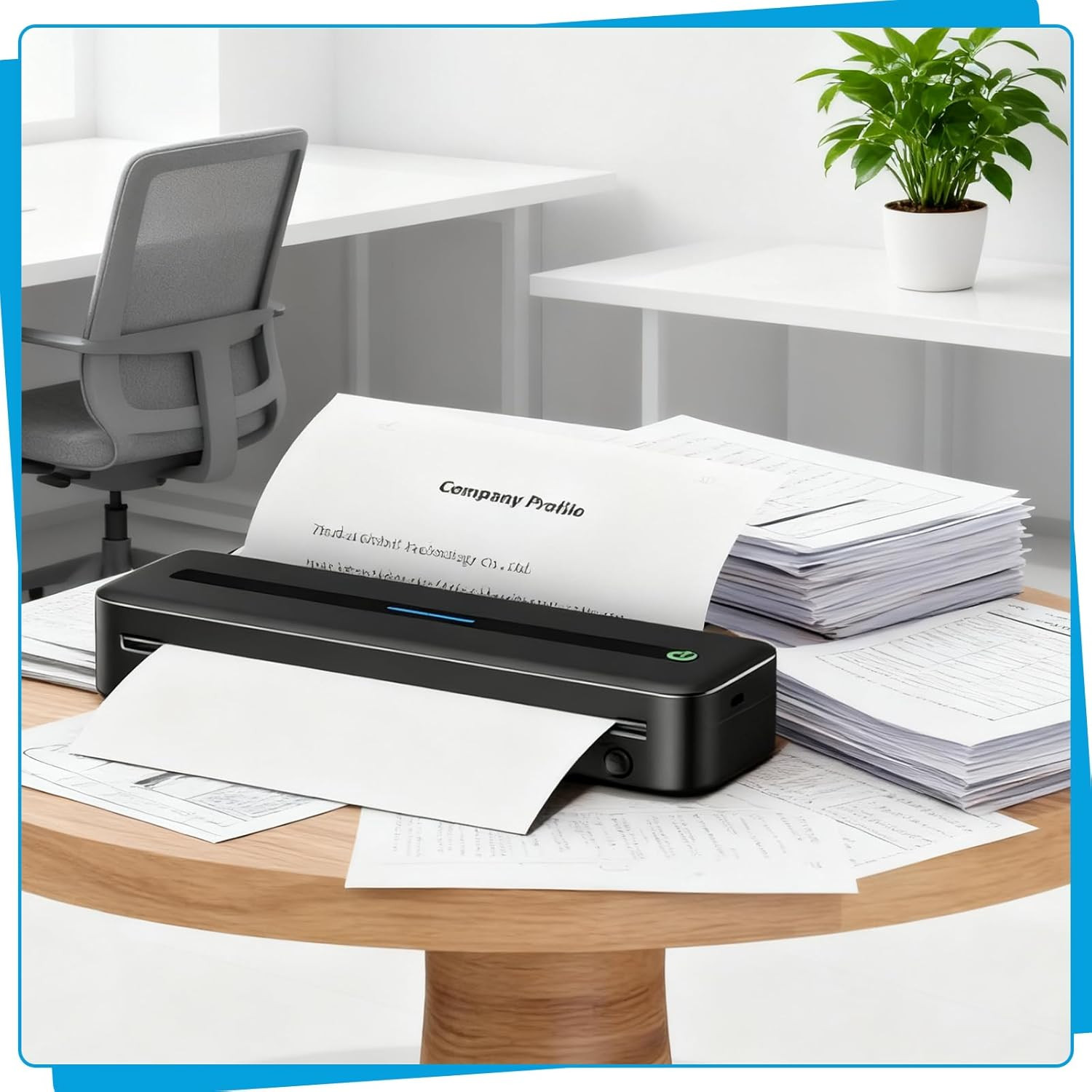 100 Sheets Thermal Printer Paper 8.5 X 11 Inch US Letter Size Safe Bpa-Free | Co