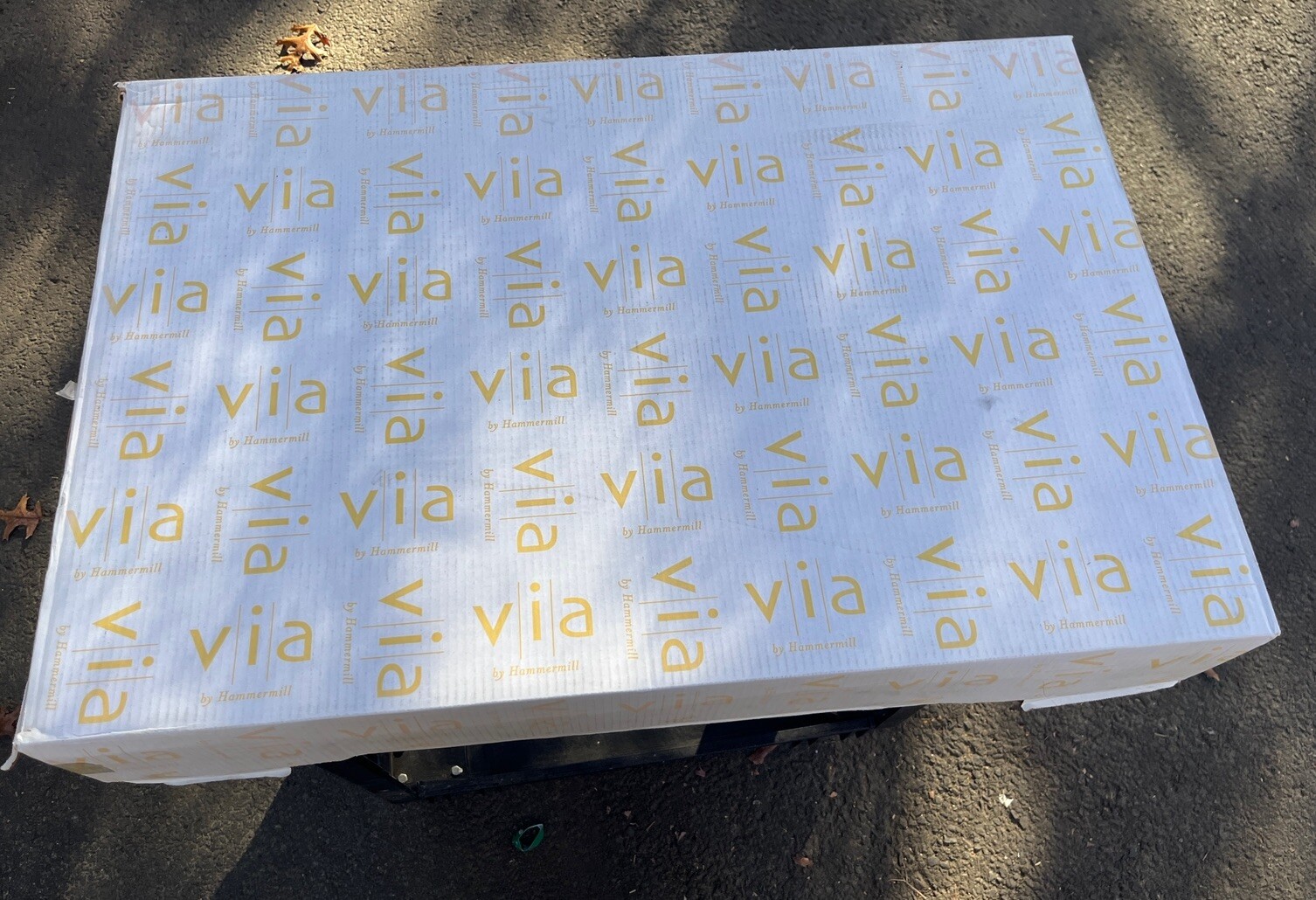 Via Smooth Bright White Fiber Paper ( 23×35 in) 70 lb (1200 Sheets) per Carton