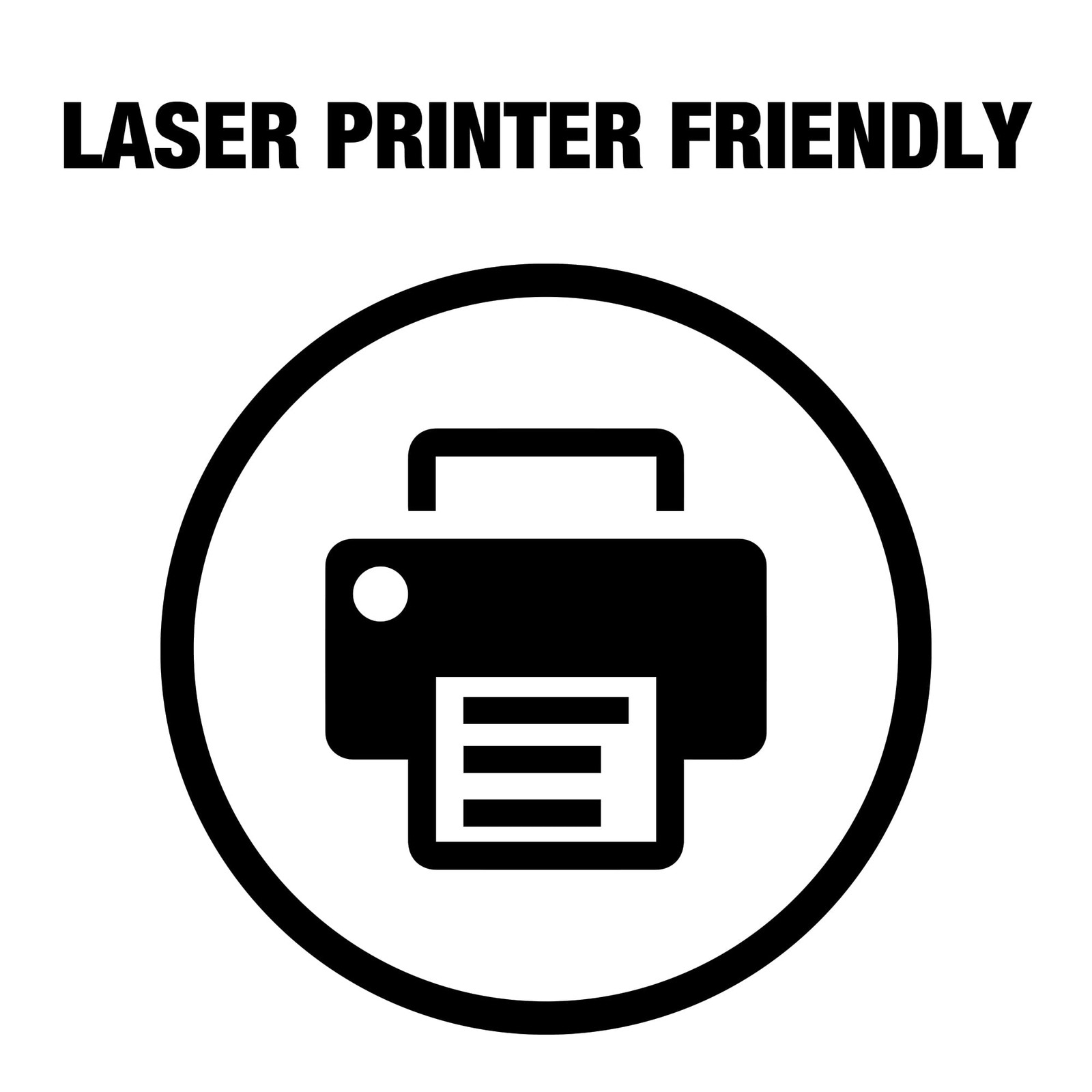 100 Pack Transparent Printer Sheets for Laser Jet, 8.5×11 Clear Projector Film