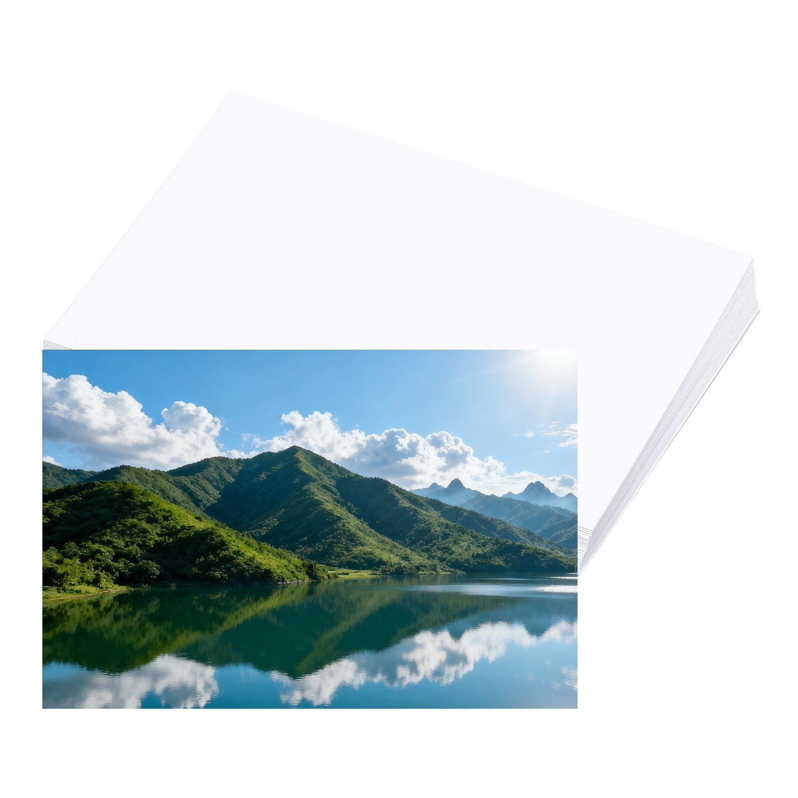 6″x4″ RC Glossy Photo Paper, 25 Sheets Inkjet Photo Paper 260GSM Resin Coated