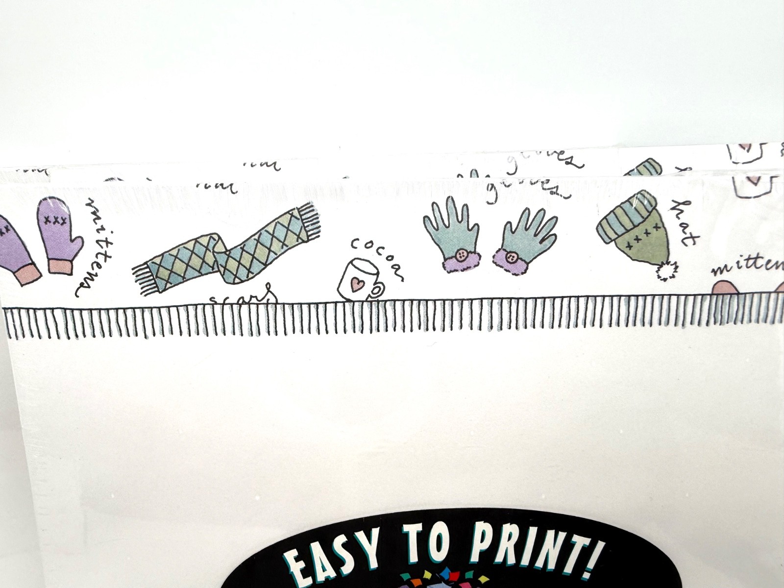 Holiday, Winter Letterhead Printer Paper, 8.5×11, 1 pack of 100, 3 available