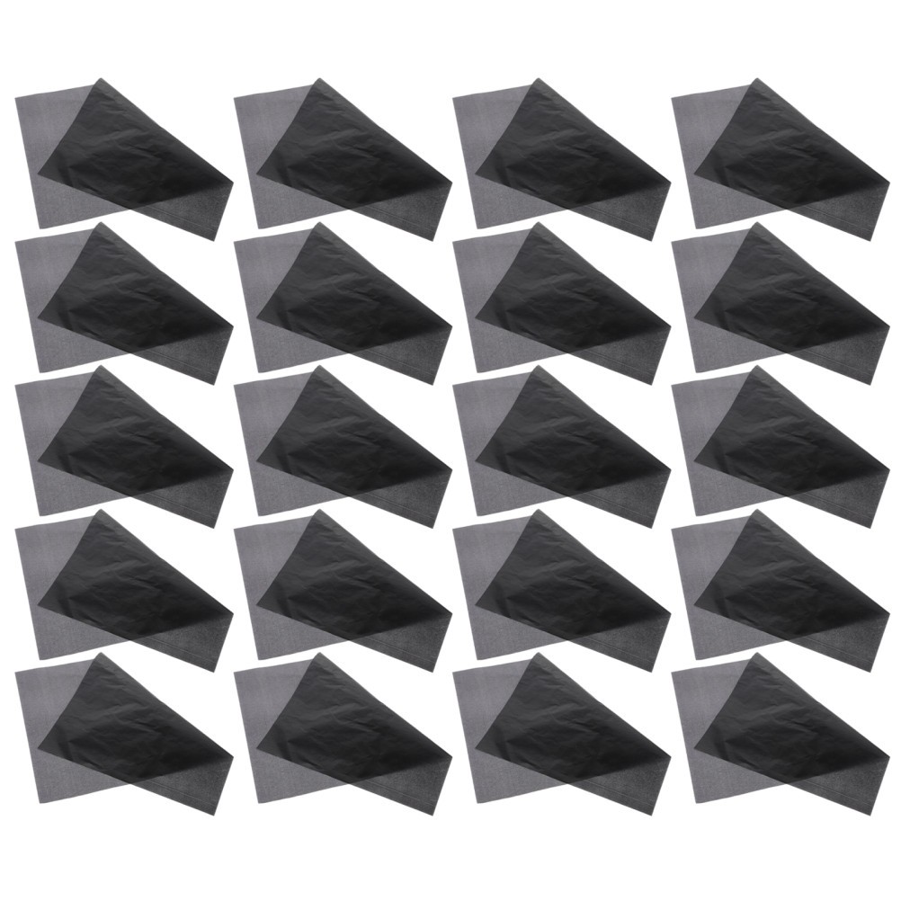 50 Pcs Graphite Transfer Paper for Watercolor Easy Tracing Carbon Crafts