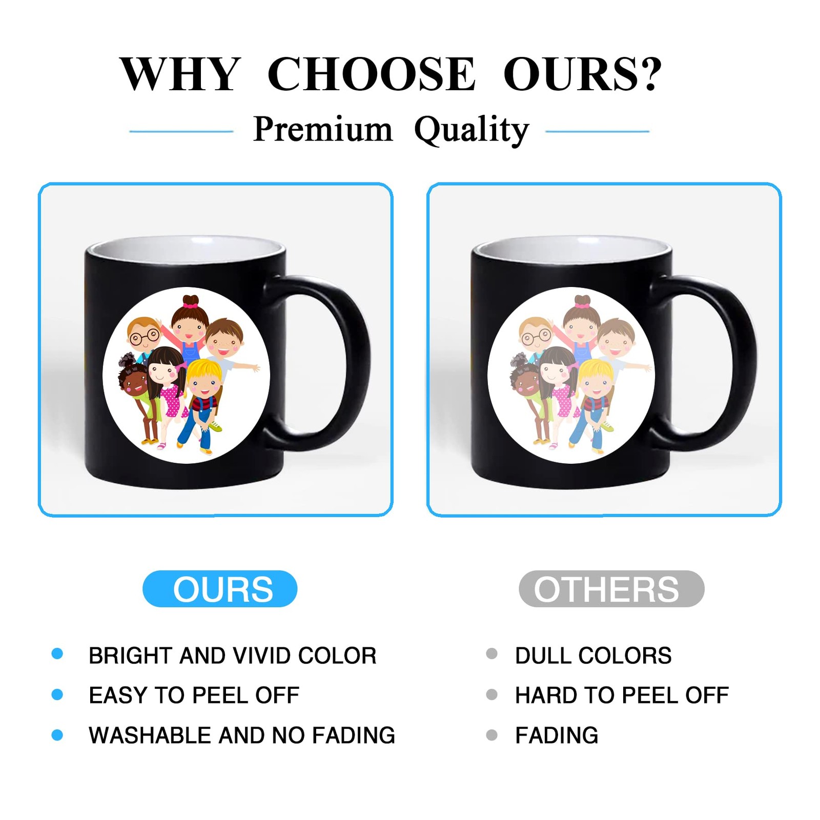 20 Sheets Waterslide Decal Paper INKJET WHITE for Dark and Light Colors, 8.5X…