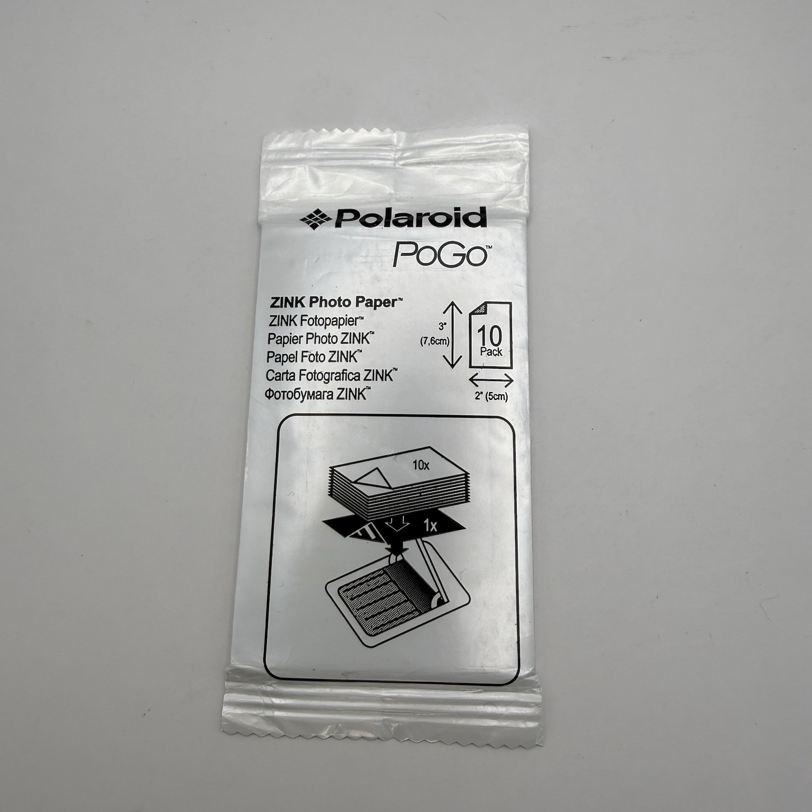Polaroid PoGo 2×3″ Zink Photo Paper 80 Sheets – NEW Sealed / 8 Packets