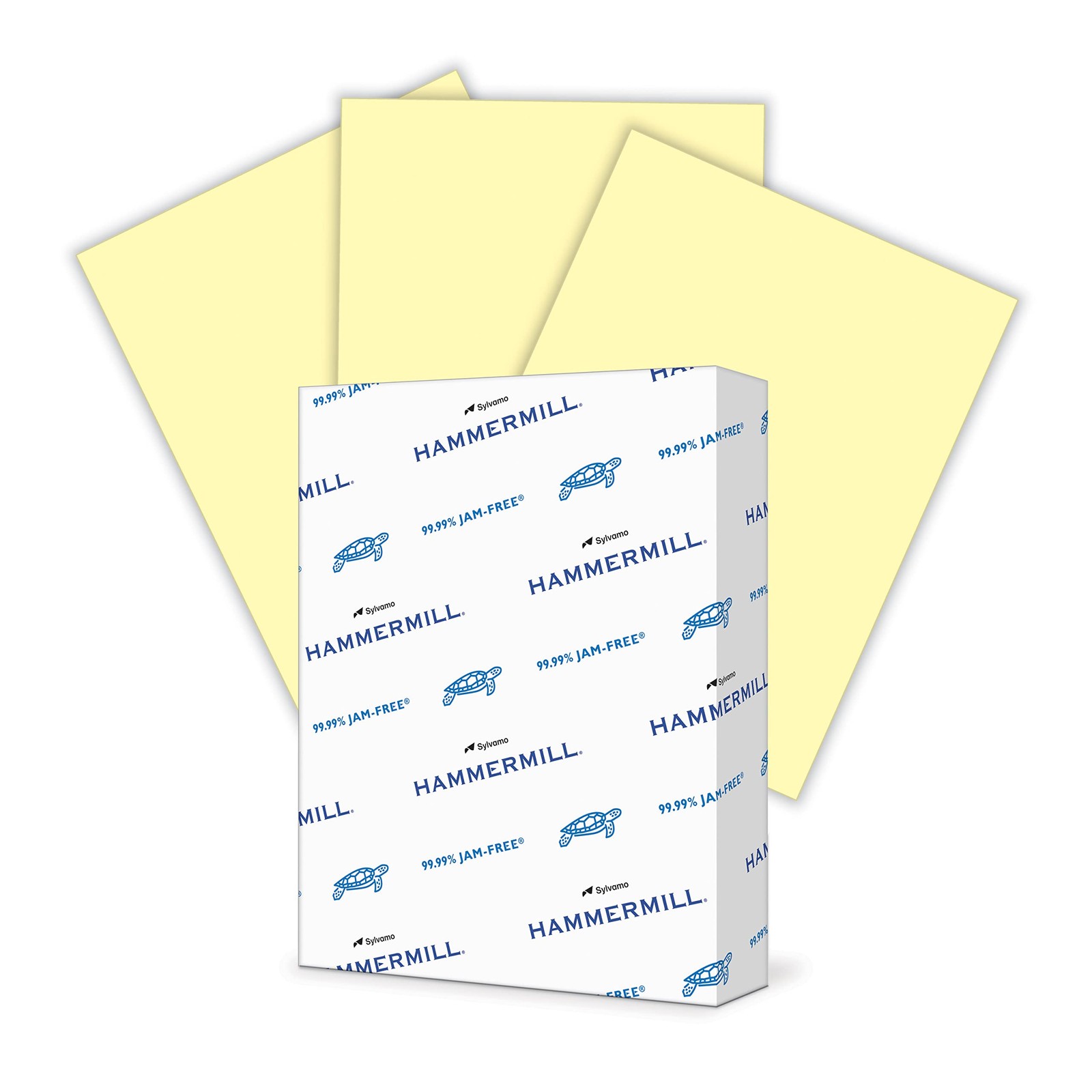 Hammermill Colored Paper 20 lb Canary Printer Paper 8.5 x 11 in 500 Sheets
