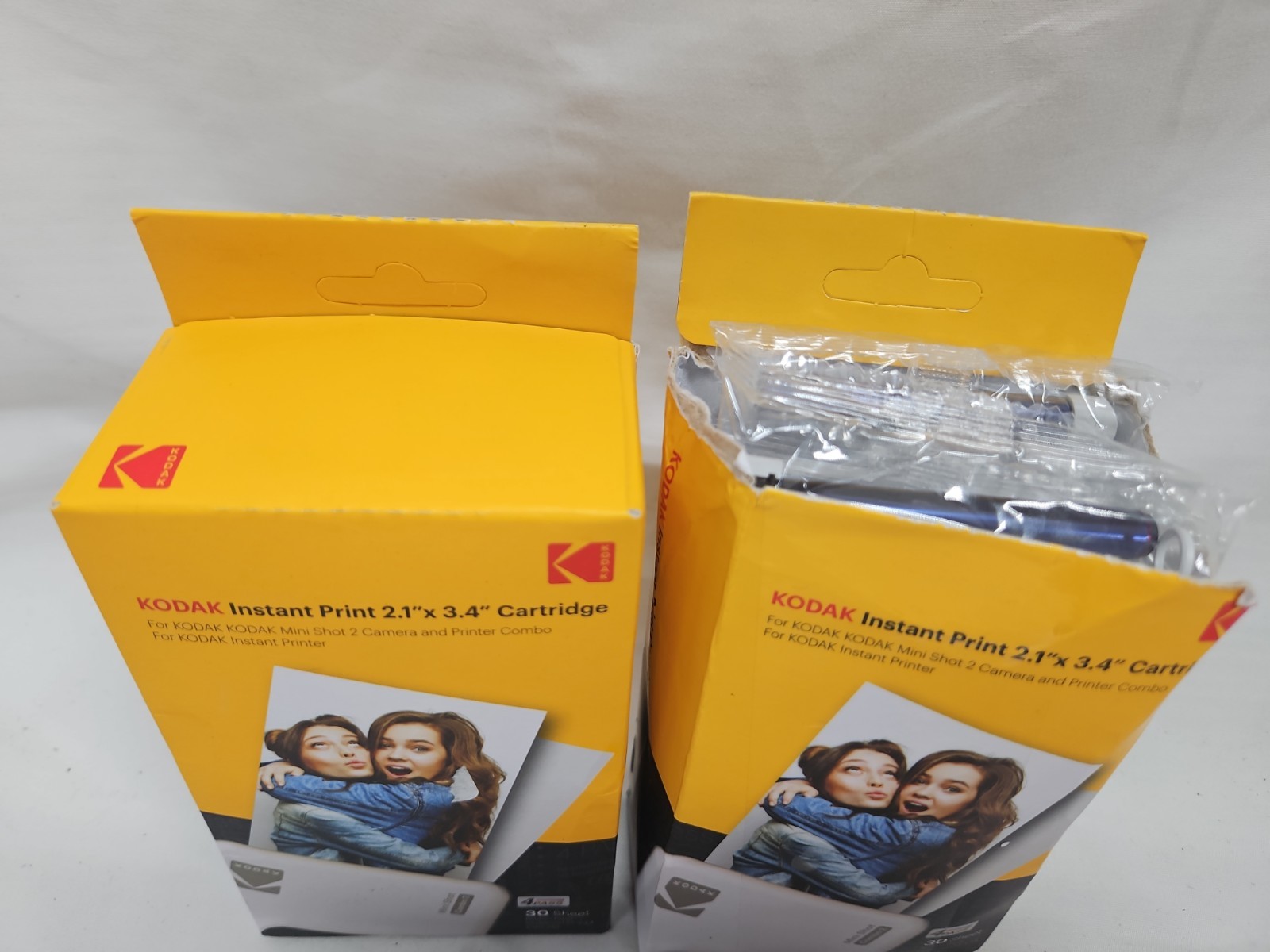 Kodak Camera Replacement Cartridge For Minishot 2. 2.1″ x 3.4″ 30 Sheet Lot Of 2