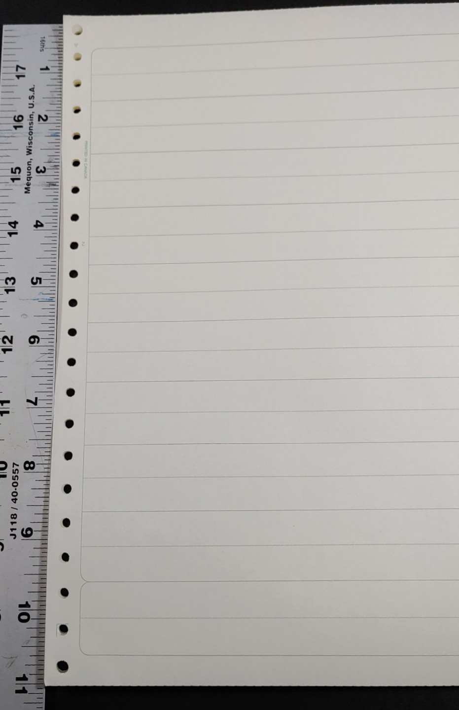 Vtg Dot Matrix Printer Continuous Feed Paper 50-Count 14 7/8″ x 11″ Business NOS