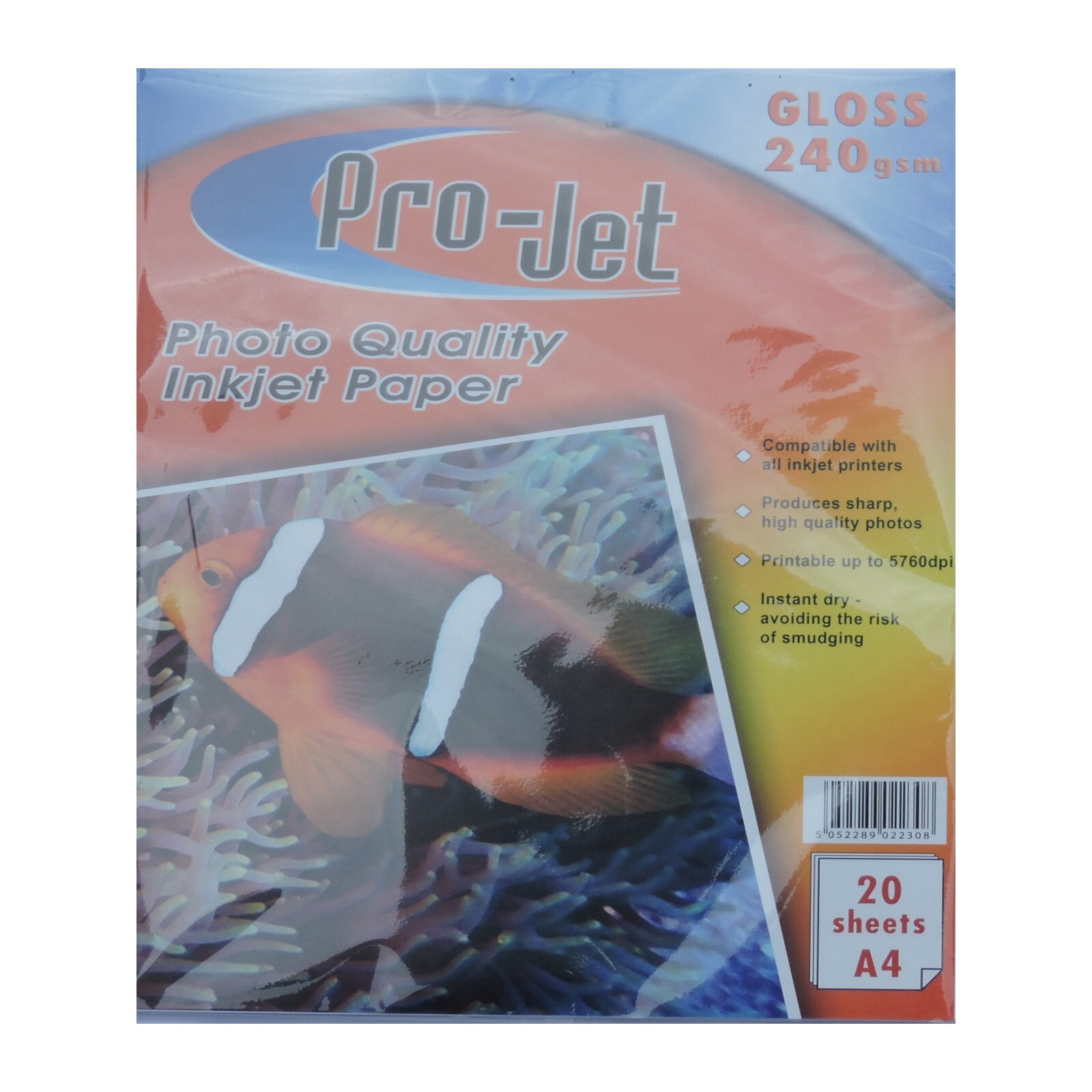 400 Sheets Projet A4 240gsm Gloss Photo Paper