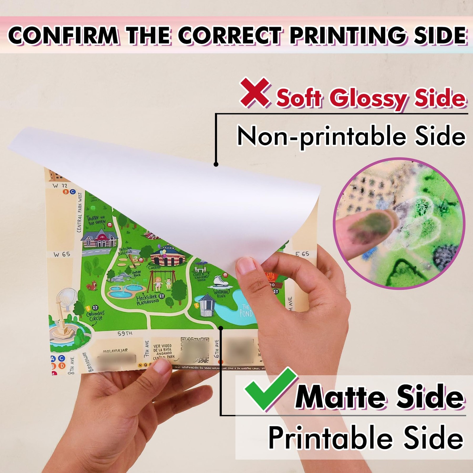 Printable Waterproof Paper for Inkjet Printer, 11×17 In 30 Sheets Matte White…