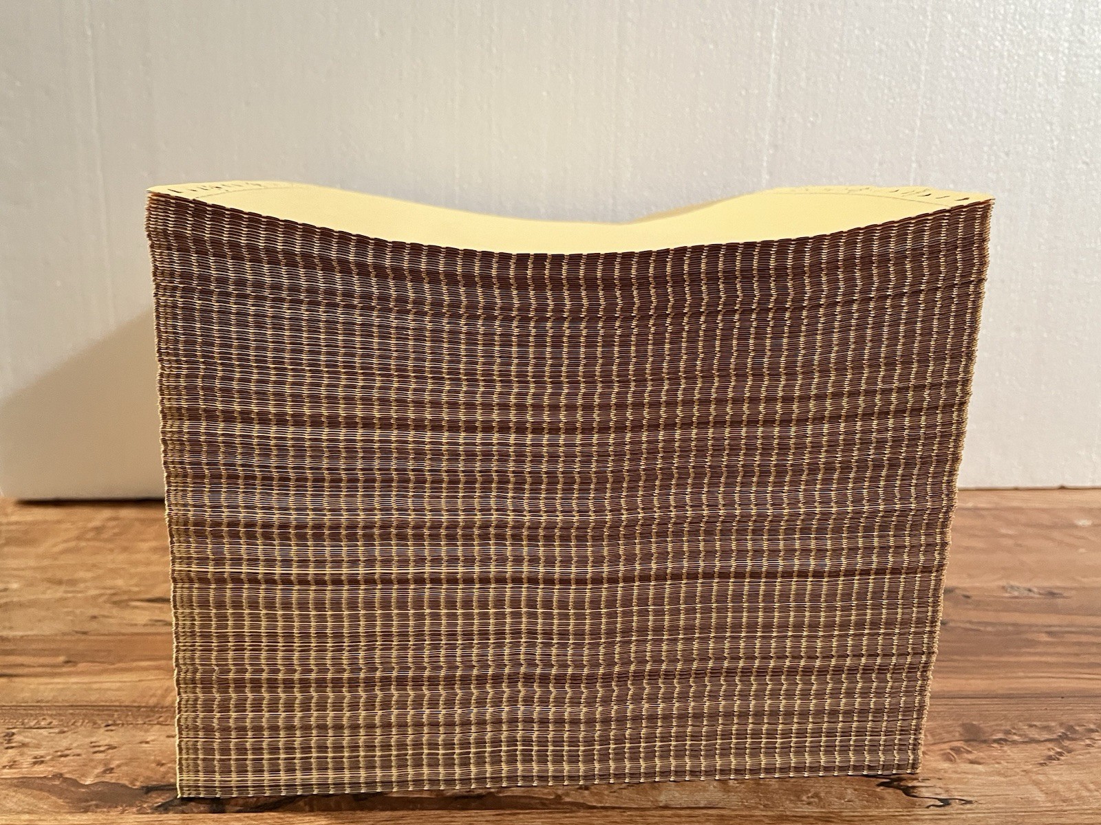 Sparco Dot Matrix Printer Paper 4 Color White/Yellow/Pink/Goldenrod ½” Perfs