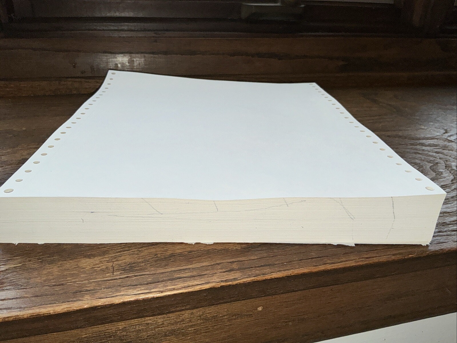 220 Sheets Continuous Feed Printer Paper 9.5×11 inch