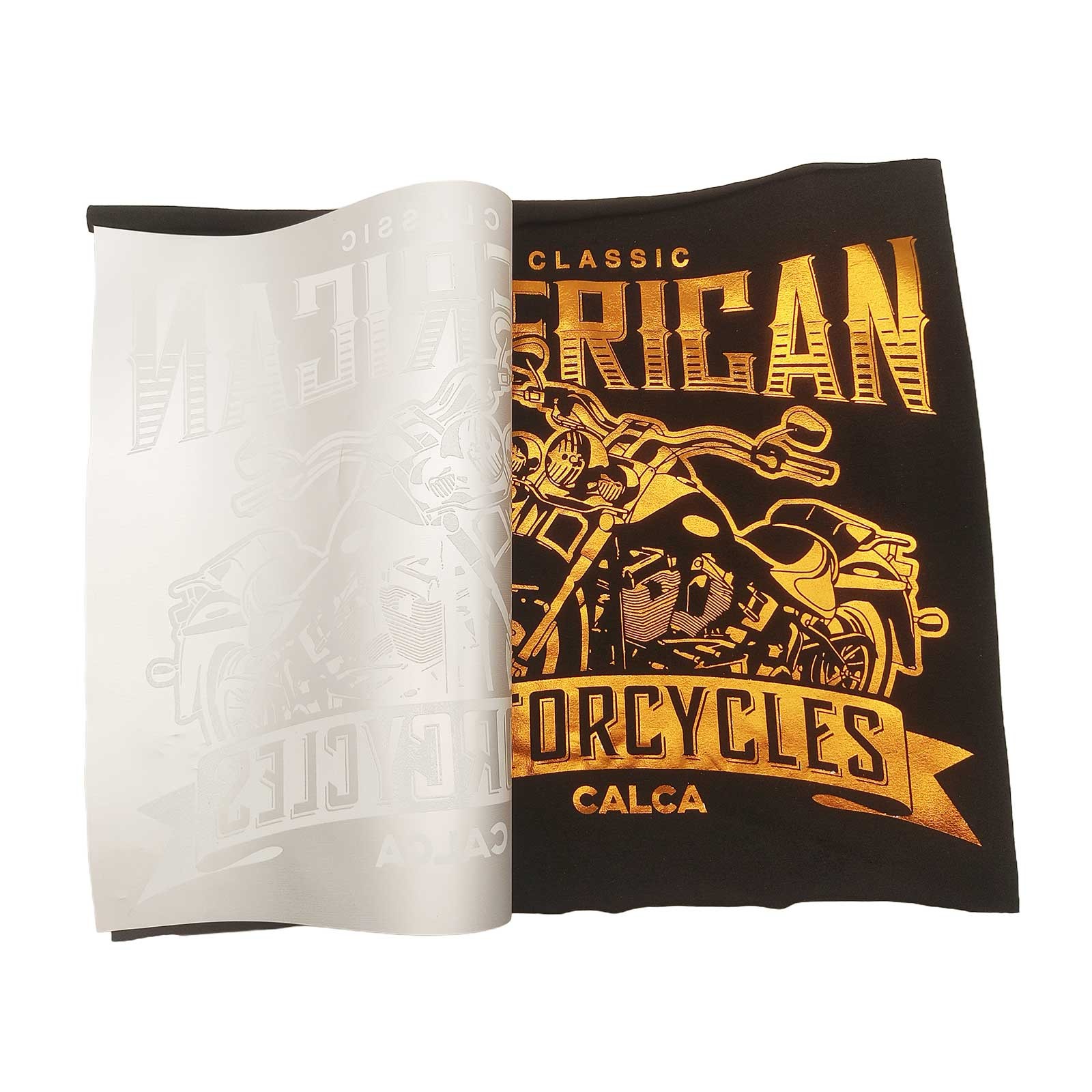 CALCA 13in x 32.8ft / 13in x 164ft DTF Copper Film Roll,Cold Peel
