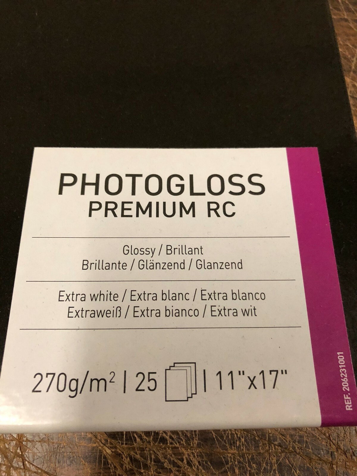 Canson Photo Gloss Premium RC Inkjet Paper 270gsm 11″x17″-25 sheets Epson Canon