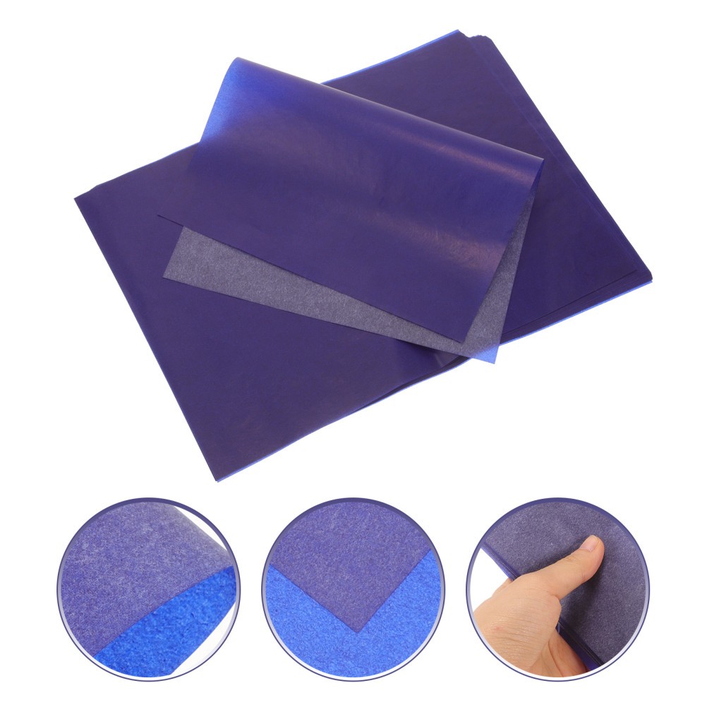 50 Sheets Sketch Carbon Strips Tracing Transfer Paper for Drawing